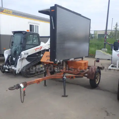 2008 Ver-Mac Trailer/ Programmable Transportation Digital Sign system