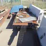 Lot- Various steel and stands