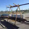 Lot- Various steel and stands
