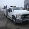 2009 Chevrolet Silverado 4WD 3500HD with Service Body & Crane