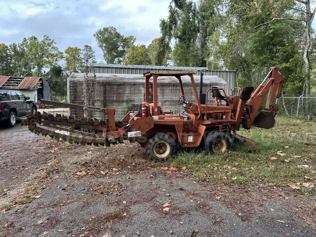 Ditch Witch Trencher with Backhoe attachment