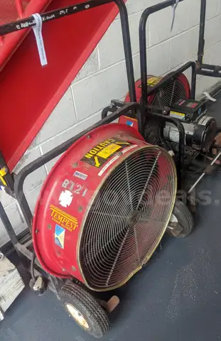 Tempest Electric PPV Fan Lot of 2