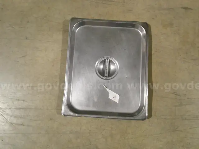 Half Hotel Pan Lid - A