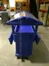 4 Pan Cambro Salad Bar - Blue