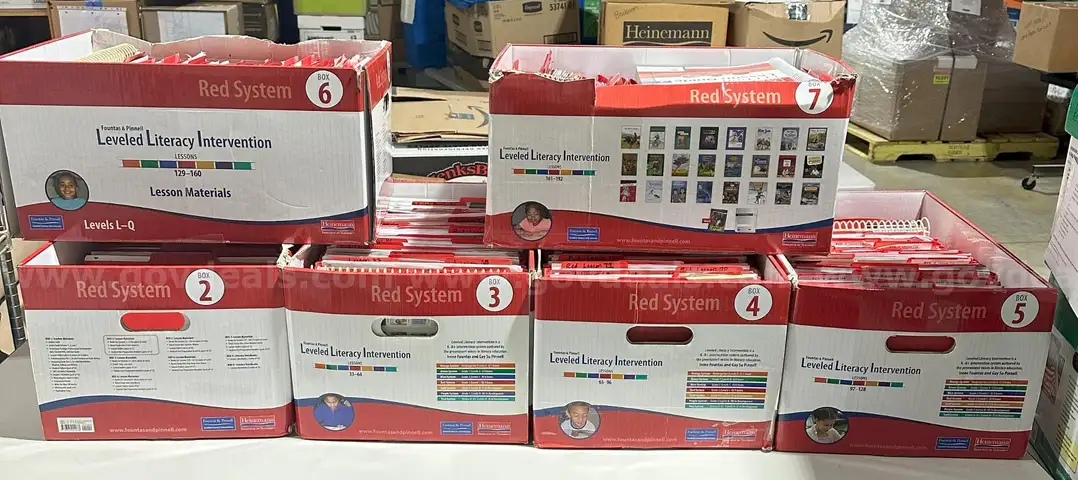Fountas &#x26; Pinnell Leveled Literacy Intervention - Red System