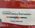 Fountas &#x26; Pinnell Leveled Literacy Intervention - Red System