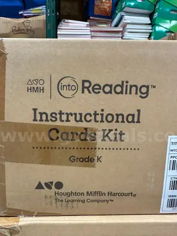 HMH Into Reading Instructional Card Kits - Grade K