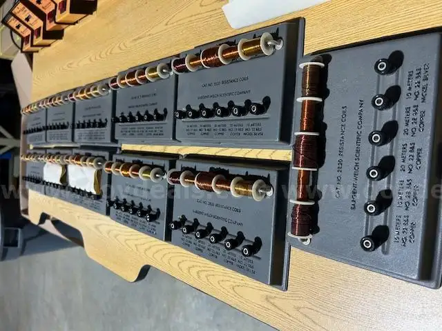 Lot of Vintage Physics Equipment