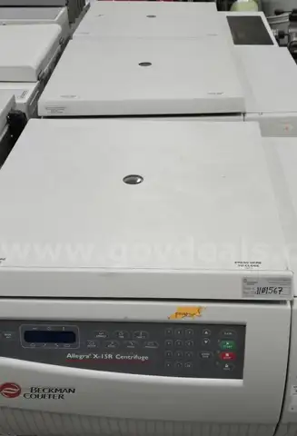 Lot of 3 Centrifuges: Beckman Coulter X-12R &#x26; X-15R (401-9)