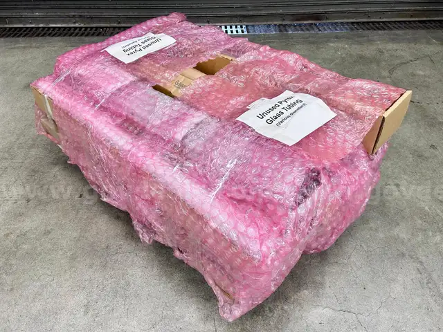 Pallet of Pyrex Glass Tubing, Various Dimensions (404-33)