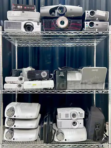 Lot of Projectors, Mixed Makes &#x26; Models (404-34)