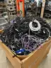 Gaylord of Wires, Cords and Cables, Gross Weight 1028 lbs (404-40)