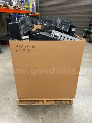 Gaylord of Miscellaneous Power Supplies, Gross weight 1277 pounds (404-41)