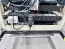 Lot of 8 iCom Ham Radios in Rolling Electronics Case (404-48)