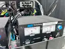 Lot of 8 iCom Ham Radios in Rolling Electronics Case (404-48)