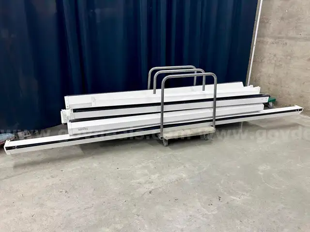 Lot of 13 Projection Screens by Da-Lite, Mixed Models (406-59)