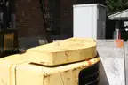 Forklift: Hyster Diesel Type &#x27;D&#x27; Industrial Truck - For Parts or Repair (OS406-75)