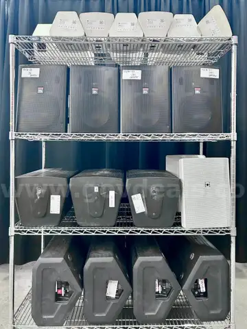 Lot of 24 JBL Speakers, Mixed Models (406-81)