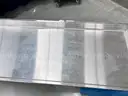9&#x27; Stainless Steel Counter with Built in Sink (406-83)