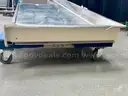 9&#x27; Stainless Steel Counter with Built in Sink (406-83)