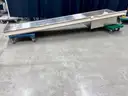 9&#x27; Stainless Steel Counter with Built in Sink (406-83)