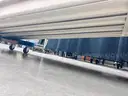 9&#x27; Stainless Steel Counter with Built in Sink (406-83)