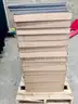 Lot of LVT Floor Tiles: 32+ Cartons of Mannington Mills 18&#x22; x 18&#x22; &#x22;Ceramic Emboss&#x22; Flooring (408-20)