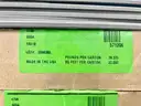 Lot of LVT Floor Tiles: 32+ Cartons of Mannington Mills 18&#x22; x 18&#x22; &#x22;Ceramic Emboss&#x22; Flooring (408-20)