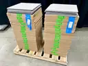 Lot of LVT Floor Tiles: 32+ Cartons of Mannington Mills 18&#x22; x 18&#x22; &#x22;Ceramic Emboss&#x22; Flooring (408-20)