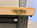 Lot of 8 Workbenches: Global Industrial Butcher Block Top Workstations (408-25)