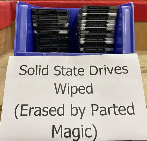 Lot of 142 Solid State Drives: Misc. 2.5&#x22; (Wiped) (407-37)