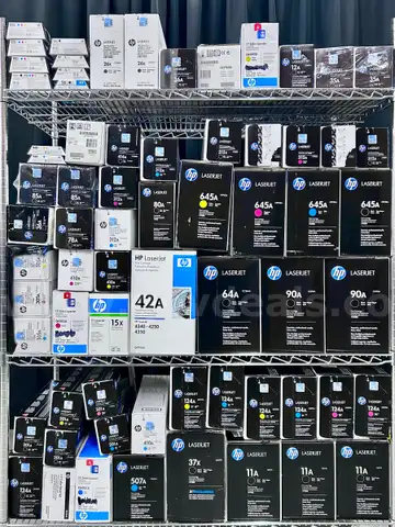 Lot of HP Toner Cartridges, Mixed Models (408-82)