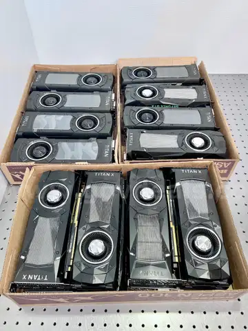 Lot of 24 Nvidia GeForce GTX GPUs (410-60)