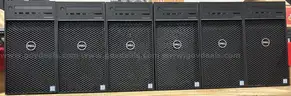 Lot of 12 Computers: Dell Precision i7 Gen 8 &#x26; 9 (Hard Drives Removed) (409-50)