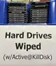 Lot of 131 Hard Drives: Misc. 2.5&#x22; SATA 500-750GB (WIPED) (411-3)