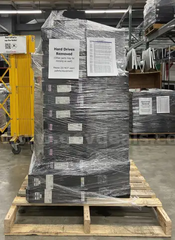 Lot of 64 Computers: iSeries Dell (Hard Drives Removed) (411-6)