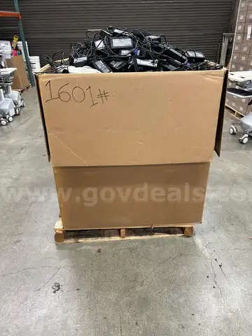 Gaylord of Power Adapters, Gross Weight 1601 lbs. (412-47)