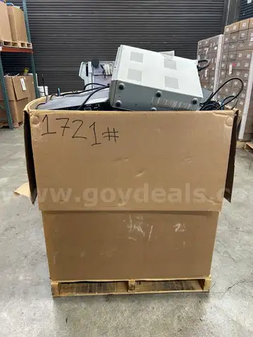 Gaylord of Misc. Power Supplies, Gross Weight 1721 lbs. (413-47)