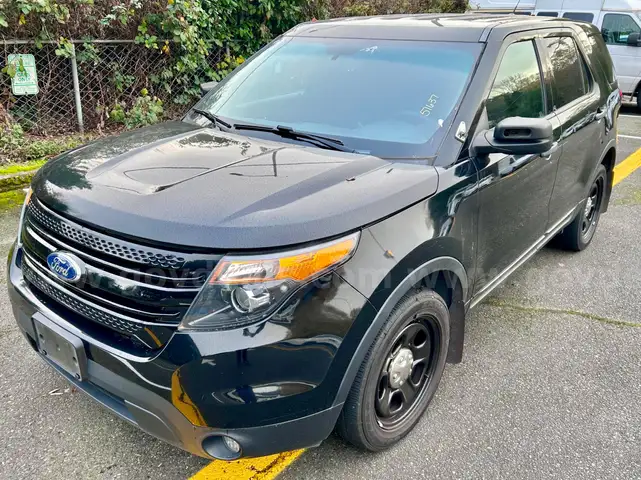 4-Door SUV: 2015 AWD Ford Explorer Interceptor, 84K Mi. (413-42, Veh 1503)