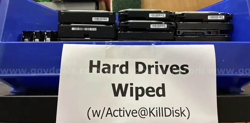 Lot of 42 Hard Drives: 3.5" SATA 1TB (Wiped) (414-11)