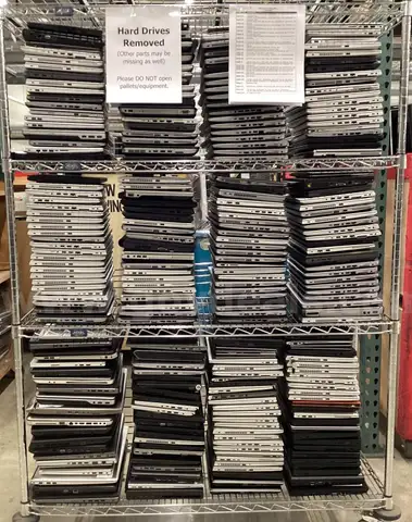 Lot of 256 Laptops: Misc. iSeries (Hard Drives Removed) (414-13)