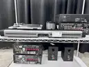 Lot of Stereo System Components (413-56)