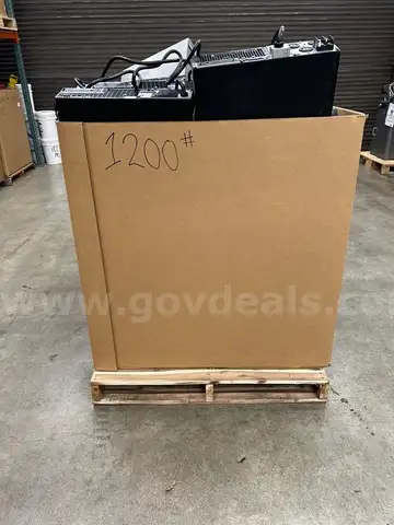Gaylord of Miscellaneous Power Supplies, Gross Weight 1200 lbs. (413-65)