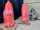 Lot of 3 Plastic Pontoons (416-2)