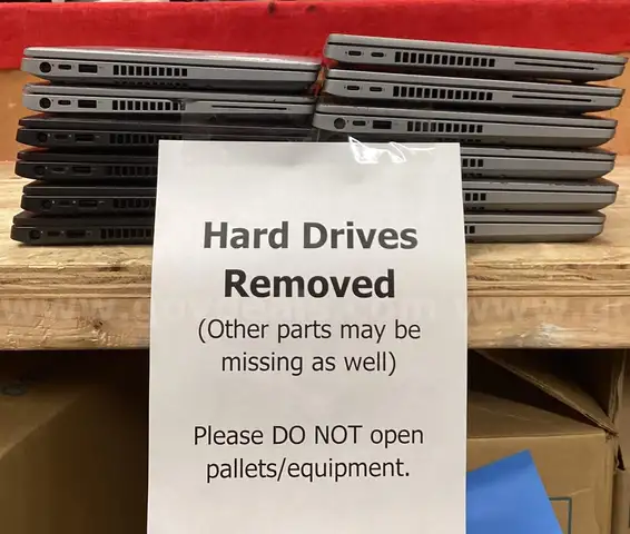 Lot of 12 Laptops: i5 & i7 Dell Latitude (Hard Drives Removed) (414-39)