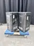 Lot of 2 Speakers and 1 Stand (416-4)