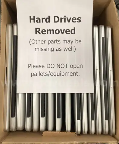 Lot of 15 Laptops: Apple MacBook Pro (Hard Drives Removed) (414-41)