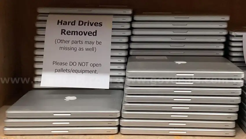 Lot of 40 Laptops: Apple MacBook Pro A1278 (Hard Drives Removed) (414-48)