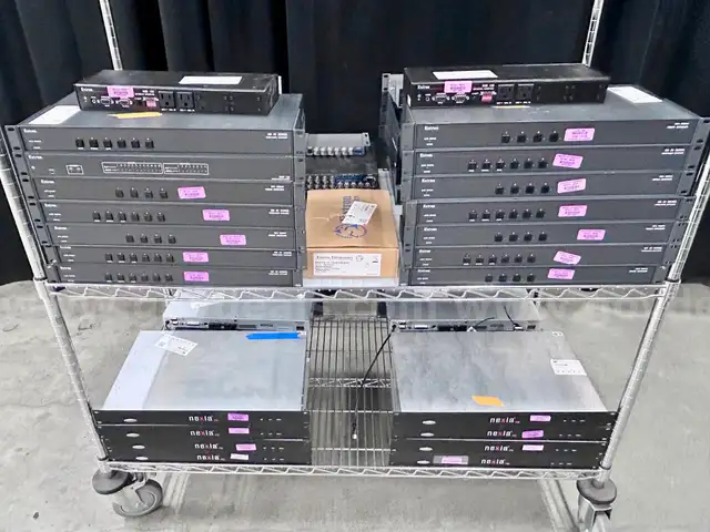 Lot of Extron & Biamp Equipment (416-23)