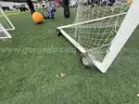 Pair of KwikGoal Portable Full-Sized Soccer Goals (416-48)